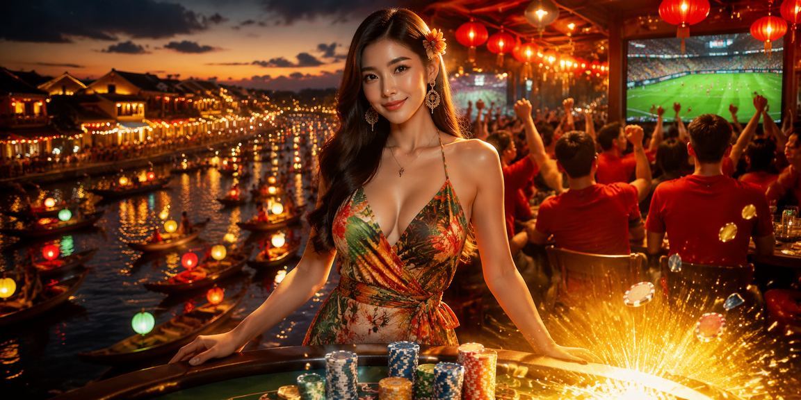 Không khí giải trí và lễ hội Tết tại Hội An – người dùng trải nghiệm sòng bài và casino qua ứng dụng di động